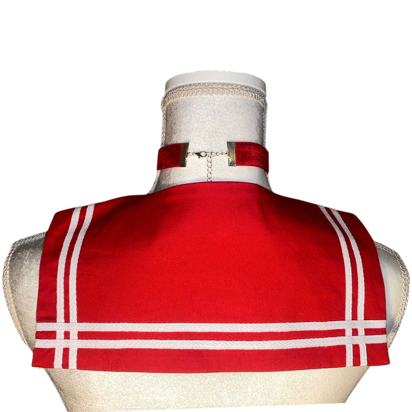 Mathilda Choker Red